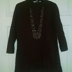 Ny and Co brown top long sleeve  size XL